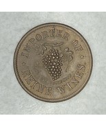 Civil War Token - 1861 to 1865 - Importer of Rhine Wines / H.J. Bang Res... - £38.36 GBP