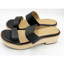 Nisolo Ellie All-Day Leather Double Strap Clog in Black Size 7.5 - £60.88 GBP