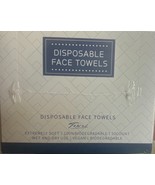 Disposable Face Towels, 100% BIODEGRADABLE, 50 COUNT - $333.59 MXN