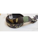 Sonoma Boy&#39;s Reversible Casual Belt Size SMALL (22-244) Green Camo / Bla... - $239.62 MXN