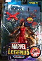 Elektra -  Marvel Legends Series IV Elektra Figure And Comic Book Varian... - £33.74 GBP