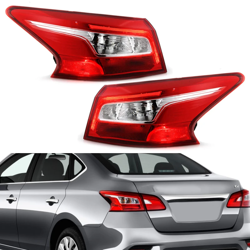 LED Rear Tail Light For Nissan Sentra 2016 2017 2018 Warning Brake Stop Fog Lamp - £139.30 GBP