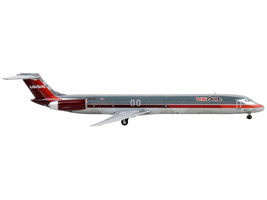 McDonnell Douglas MD-82 Commercial Aircraft &quot;USAir&quot; Silver with Red Tail 1/400 D - £50.66 GBP