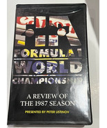 1987 Formula 1 World Championship VHS Presented By Peter Ustinov - £15.94 GBP