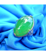 Earth mined Green Jadeite Jade Antique Engagement Ring De... - $264,765.00