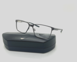 NEW NIKE NK8048 071 BRUSHED GUNMETAL OPTICAL Eyeglasses FRAME 55-14-140MM - £46.64 GBP