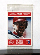 1991 Post Collector&#39;s Series #13 CHRIS SABO - Cincinnati Reds - £1.53 GBP