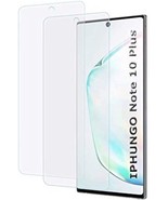 New IPHUNGO Samsung Galaxy Note 10+ SCREEN PROTECTOR 3D Tempered Glass 2... - £7.11 GBP
