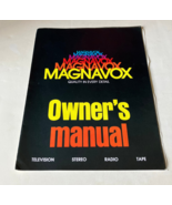 Magnavox owner&#39;s manual advertising pamphlet - $27.15 CAD