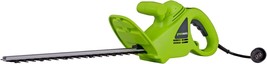 18" Corded Electric Hedge Trimmer By Greenworks, 2 Point 7 Amp. - $55.92