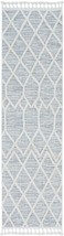 HomeRoots 375674 94 x 130 in. Ivory  Grey Polyester Rug - £475.53 GBP
