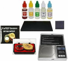 Gold Salvage Essential Tool Kit- Portable Purity Test with Digital Pocke... - £47.01 GBP