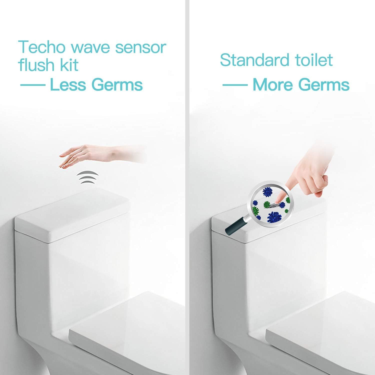 【G-RAP】TY /  FLUSH Techo Touchless Toilet Flush Kit With 8” and 48 similar items