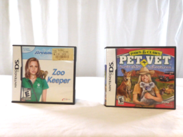 Nintendo DS GAME Paws &amp;Claws Pet Vet  Australian Adventures  Case Manual +  Zoo - £8.57 GBP