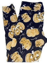 NWT LuLaRoe Tween (00-0) Witch Please Navy Blue Gold Pumpkins Halloween ... - $18.81