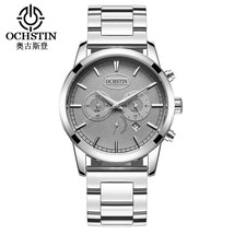  Men&#39;s Quartz Watch - Waterproof Chronograph Wristwatch LK733377899911 - $32.00