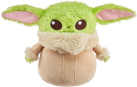 Star Wars Grogu Plush 12-Inch Toy Figure Baby Yoda Soft W Sounds Mandalorian NEW - £26.01 GBP