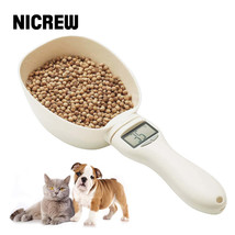 Pet Food Scoop Precise Food Measuring Cup Detachable Digital Scale Spoon with LC - £24.60 GBP