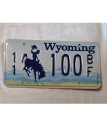 VINTAGE WYOMING LICENSE PLATES (PAIR)  NO LONGER IN USE-  PARK COUNTY 11... - $18.00
