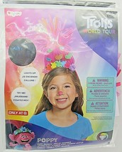 Dreamworks Trolls World Tour Princess Poppy Hair Womens Costume Wig - £9.35 GBP
