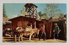 Knott&#39;s Berry Farm Gold Mine Prospectors Buena Park,California Chrome Postcard - £9.64 GBP
