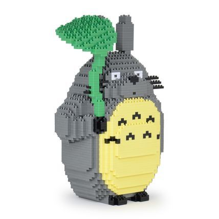 Totoro Brick Sculpture (JEKCA Lego Brick) DIY Kit Item image 3