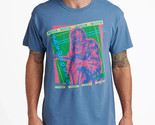 Junk Food Men&#39;s Star Wars Chewbacca Short Sleeve T-shirt in Indigo-Size 2XL - $20.97