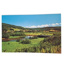 Postcard Margaree Valley Cape Breton Nova Scotia Canada Chrome Unposted - $8.11