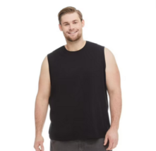 George Plus Men&#39;s  Short Sleeveless Shirt 3XL Black NWT - £11.21 GBP