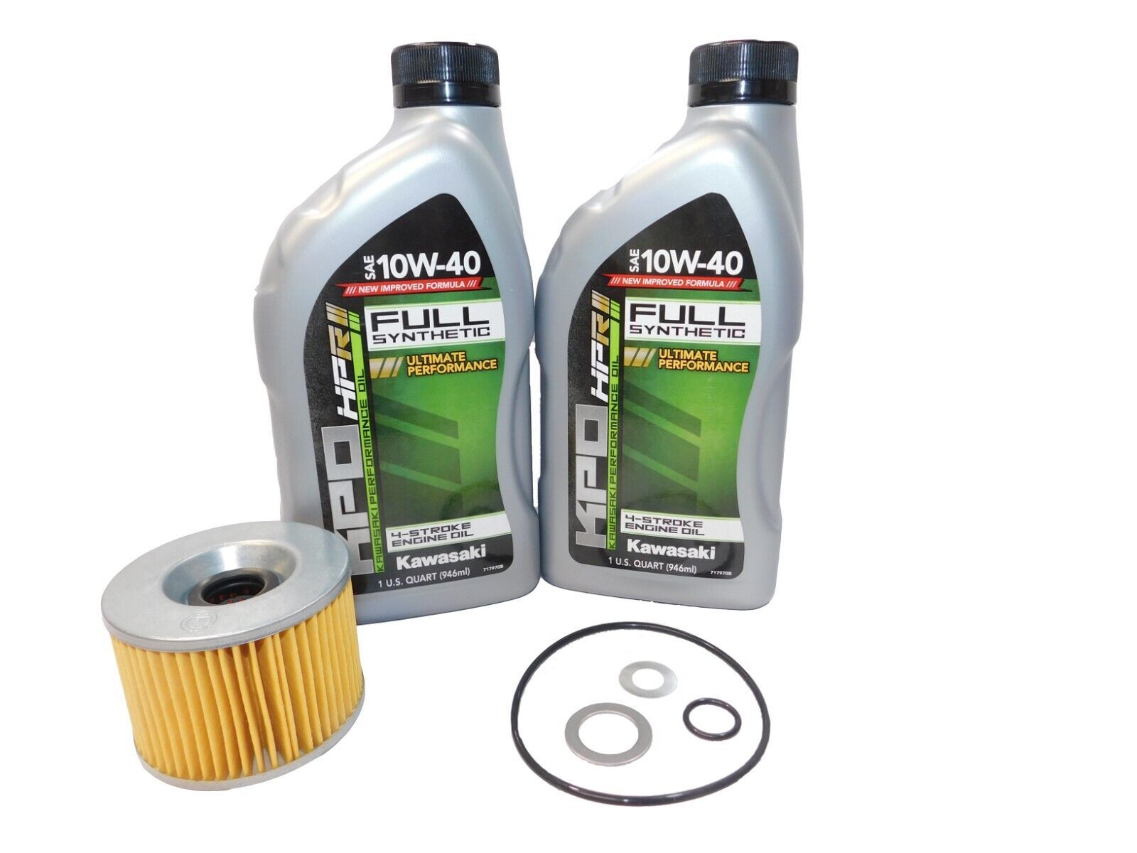 1986-2012 Kawasaki Ninja 250 250R EX250 OEM Full Synthetic Oil Change Ki... - $67.99