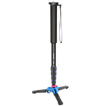Neewer 52-168cm Extendable Camera Monopod with Foldable Tripod Support Base - £65.90 GBP