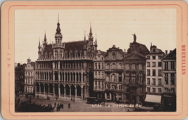 c1900 Bruxelles Brussels The King&#39;s House Photo Cabinet Card Photograph J N Br - £15.69 GBP