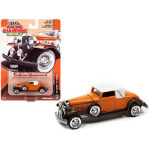 1931 Cadillac V16 Burnt Orange and Brown Metallic with White Top 1/64 Diecast... - £15.66 GBP