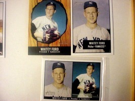 Lot of (3) 2003 Bowman Heritage Whitey Ford Baseball Cards-#177-ex/mt - £5.11 GBP