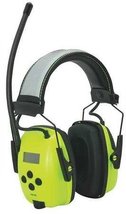 Electronic Ear Muff, AM/FM, Hi-Vis, 25dB - £88.70 GBP