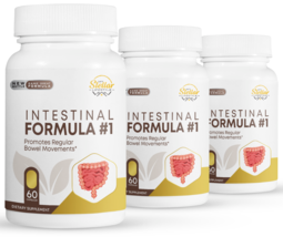 3 Pack Fórmula Intestinal #1, mejora la flora intestinal-60 Cápsulas x3 - £78.94 GBP