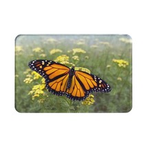 Monarch Butterfly Bath Mat Rug For Bathroom Floor Plush Mats Small Bathm... - $27.99