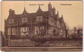 Postcard Quebec House Westerham United Kingdom - £2.28 GBP