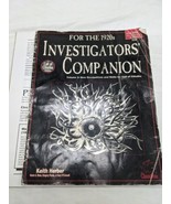 *DAMAGED* For The 1920s Investigators Companion Volume 2 New Occupations... - €19,34 EUR