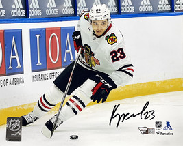 Philipp Kurashev Signed 8x10 Chicago Blackhawks NHL Photo Fanatics - £53.42 GBP