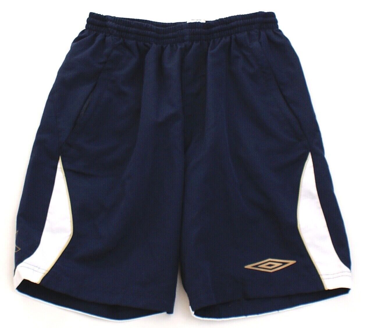 Umbro Blue SX Long Woven Brief Lined Athletic Shorts Men&#39;s Size Small S NWT - $37.49