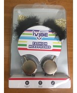 Vivitar IVibe Kids Cat Fashion Headphones - Gold Color Headphones - Blac... - £14.11 GBP