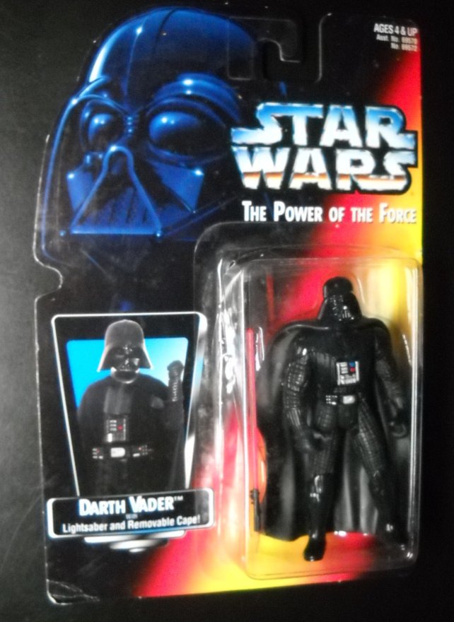 Star Wars 1995 Power Of The Force Darth Vader Short Sabre Sealed on Red Card - $6.99