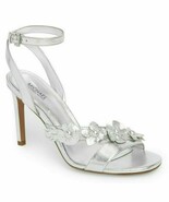 MICHAEL KORS Tricia Sandals Metalic Leather Strappy Slingback Svr 40T8TR... - $126.22