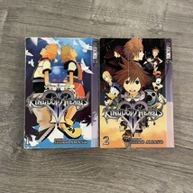 Kingdom Hearts II Volumes 1 &amp; 2 Tokyo Pop Shiro Amano - £10.21 GBP