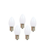 Holiday Bright Lights C7 Christmas Light Bulbs White 1 in. - 25 Lights - $38.40