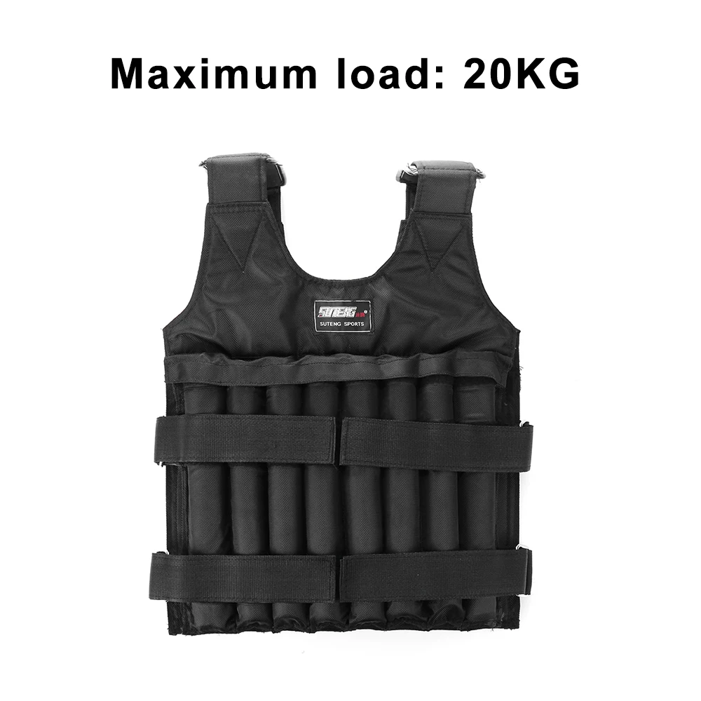 Loading Weight Vest Boxing Weight Training Workout Fitness Gym Equipment Adjusta - £134.23 GBP