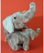 Barnum &amp; Bailey Circus Plush 15&quot; Elephant and 9&quot; Baby Greatest Show On E... - $41.14 CAD