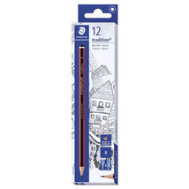 Staedtler Tradition Lead Pencils (12/box) - B - £15.42 GBP