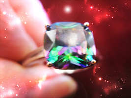 Haunted Ring Empowered Aura To Raise Luck Ward Off All Evil Ooak Magick - £7,833.50 GBP